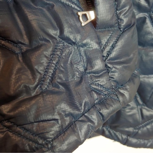 Nike Lab Essentials Insulated Short‎ Sleeve Hoodie Puffer Pullover Blue 916368 S - Picture 9 of 16